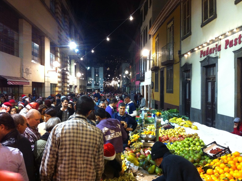 Market night in Madeira