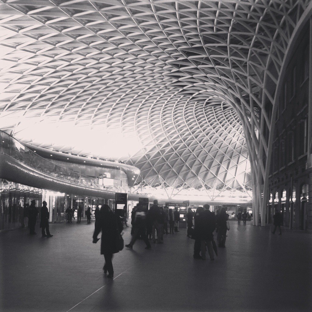 Todos os caminhos chegam a Kings Cross. Londres.