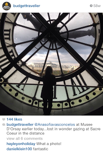 Um dia de frio em Paris