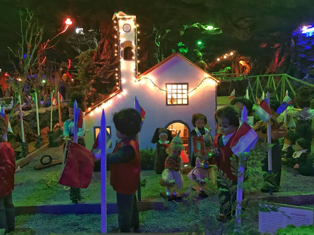 Nuns Valley Christmas village overview