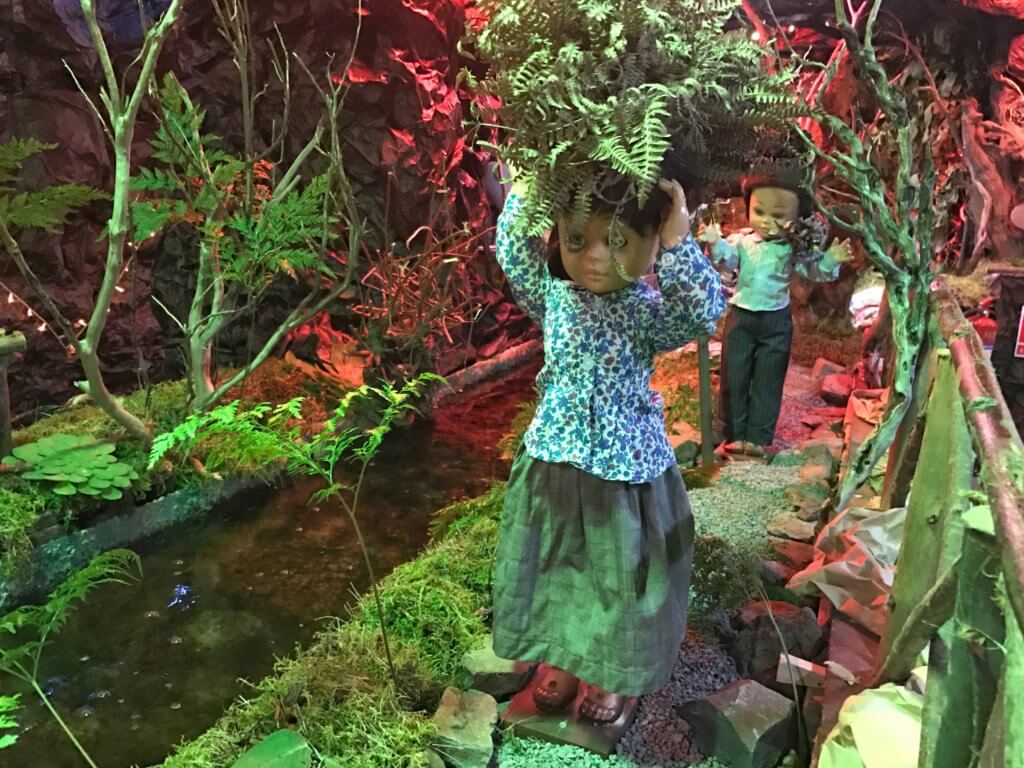 Miniature figures in Nuns Valley