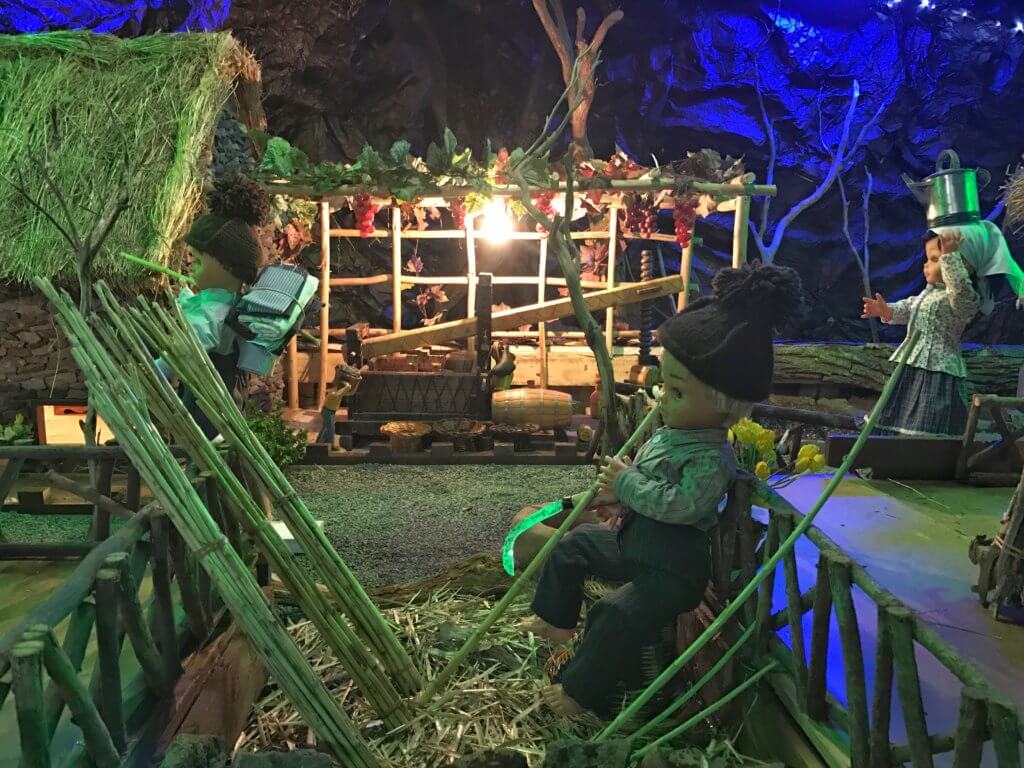 Traditional Madeiran scenes in Nuns Valley