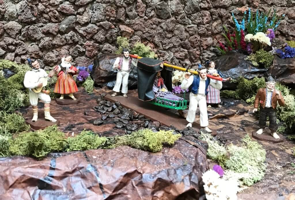 Nativity scene details