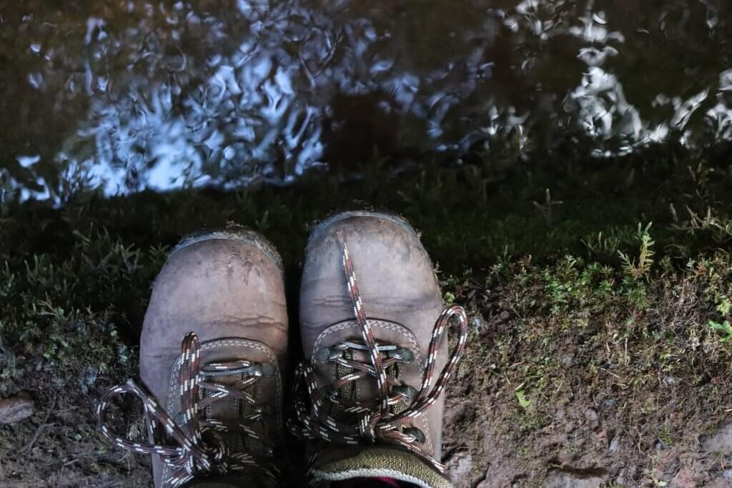 mountain boots levada walk