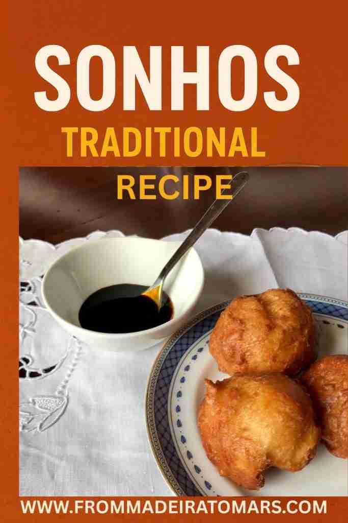 Learn how to make Madeira’s iconic ‘Sonhos’ sweets with traditional sugar cane honey, fluffy, golden, and delicious!